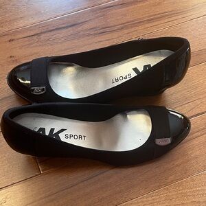 Anne Klein Sport Black Wedge